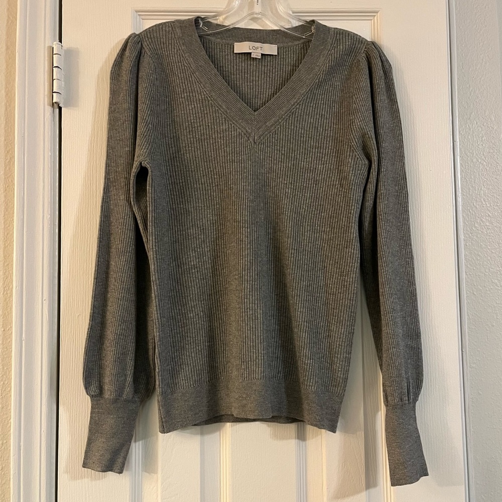 Loft Gray Long Sleeve